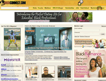 Tablet Screenshot of club.hbcuconnect.com